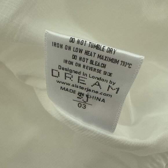 Dream Sister Jane Memoir Mail Mini Dress Womens Size Medium Cottagecore Coquette - Picture 16 of 16